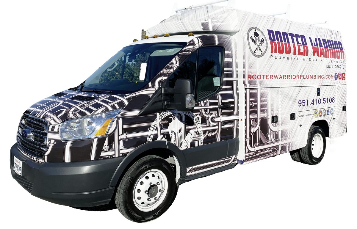 Rooter Warrior Plumbing service truck ready to roll